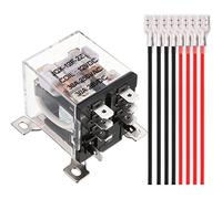 HAAMNING7 Relayage de Puissance 12V Commutateur Relais JQX-12F-2Z, Bobine 30A DPDT 2NO 2NC 8 Broches Relais Haute Puissance à Usage Général, Relais électromagnétique pour Télécommande