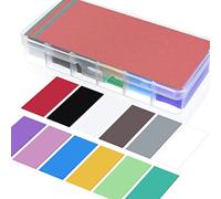 HAAMNING7 Wrap Accus 18650 Batterie PVC Thermorétractable Emballage de Pile, 29.5mm Plat pour 18650 Batterie Lithium, avec Isolateurs de Batterie, 12 Couleurs, 600 Pièces