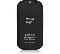 HAAN Hand Care Wood Night spray nettoyant pour les mains au composant antibactérien 30 ml