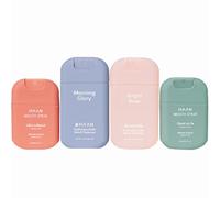 HAAN Spray hydratant pour les mains à l'aloe vera et spray buccal (lot de 4) - 1 unité par parfum et goût : Morning Glory, Bright Rose, fraise et menthe