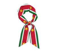 Haargummis Aus Satin,Mit Aufdruck Der Flagge Von Surinam,Vielseitig Verwendbares Haarband,Haarschal,Haaraccessoires Für Frauen Und Mädchen,Geschenke Für Hochzeit,Valentinstag,Geburtstag