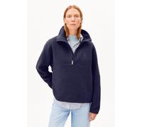 HAARLEENAA FLEECE-SWEATSHIRT | 100 % coton biologique - bleu (S)