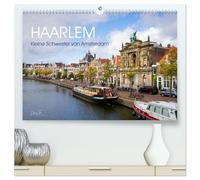 Haarlem - Kleine Schwester von Amsterdam (hochwertiger Premium Wandkalender 2026 DIN A2 quer), Kunstdruck in Hochglanz: Eine inspirierende Stadt, reich an Kultur und Geschichte
