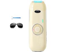 Haarlosy Épilateur Lumière Pulsée, 22J Épilateur Laser Définitif pour le Visage/Aisselles/Maillot, 3 Mode Appareil IPL Laser Hair Removal Épilation, Salon à Domicile