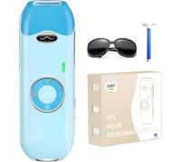 Haarlosy Épilateur Lumière Pulsée, 22J Épilateur Laser Définitif pour le Visage/Aisselles/Maillot, Appareil IPL Laser Hair Removal Épilation, Salon à Domicile