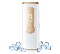 Haarlosy Épilateur Lumière Pulsée avec Indolore Refroidissement, 3 en 1 [HR/SC/RA] IPL Épilateur Laser pour Aisselles/Maillot/Corps, 9 Niveaux Lumière Pulsée Laser Épilation Définitif - Jaune