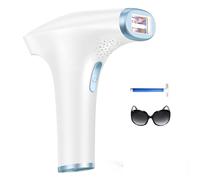 Haarlosy Épilateur Lumière Pulsée de Glace,IPL Épilateur Laser 999,900 Flashes avec 9 Niveaux et 3 Fonctions - HR/SC/RA pour Femme et Homme, Visage, Corps, Bikini, Aisselles - Bleu
