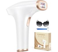 Haarlosy Épilateur Lumière Pulsée de Glace,IPL Épilateur Laser 999,900 Flashes avec 9 Niveaux et 3 Fonctions - HR/SC/RA pour Femme et Homme, Visage, Corps, Bikini, Aisselles