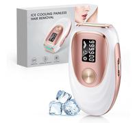 Haarlosy Épilateur Lumière Pulsée de Refroidissement, 999,900 Flashes IPL Laser Épilateur Definitive, 2 Modes 5 Niveaux Énergie Épilation Laser pour Visage/Corps/Maillot/Aisselles