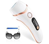 Haarlosy Épilateur Lumière Pulsée, IPL Épilateur Laser Definitive 999,999 Flashs avec 3 en 1 [HR/SC/RA], 2 Modes 9 Niveaux Énergie Laser Hair Removal pour Aisselles/Maillot, Salon à la Maison