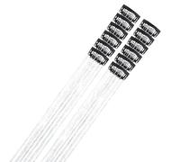 Haarsträhnen Glitzerclip,12 Stücke 50 Zentimeter Glitzer Accessoires | Hochtemperatur-KunstfaserHaarverlängerungen | Für Ferien Alltag Treffen Pendeln Kostüm Feier Party Cosplay Festival Geburtstag