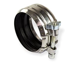 Haas CV CE connecteur DN 100 mm 4 "Tube OHA Rabbit SML acier inox Rapid Collier inox eaux usées Tuyau fonte Raccord de tuyau connecteur rapide 6097