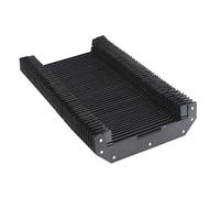 HAAS GR512 CNC Couvercle anti-poussière - Soufflet flexible en PVC et plaque d'acier pour centres d'usinage/gravure (HAAS 712)