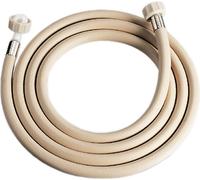HAAS Haas tuyau d'arrivée en caoutchouc pour lave-linge et lave-vaisselle, 1,5 m, 3/4', beige (1 pièce)