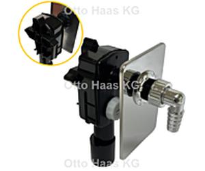 HAAS Oha appareils encastrés siphon 2074 DN 40/50, machine à laver, vidange, siphon