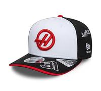 Haas Racing F1 Team - Collection officielle 2026 - Casquette de baseball Esteban Ocon Drivers - Réglable - Blanc