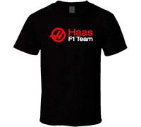 Haas Racing Graphic T-Shirt Graphic Printed Top Tee for Men Black 3XL