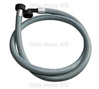 HAAS tuyau d' HAAS 1325 gris, 2000 / 2 ", 2500 mm, pour lave-linge / lave-vaisselle, caoutchouc