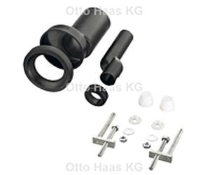 HAAS wall- WC kit de raccordement 3282 WC WC, DN 90, 180 mm, étagé