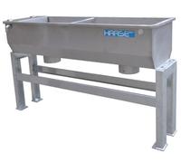 HAASE Abreuvoir à augets mod. DoubleAS Montage au sol Abreuvoir avec support au sol