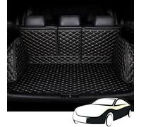 HAAXSHOC Tapis Coffre Voiture en Cuir, pour KIA NIRO 2017-2022 2023 2024 Hybrid imperméable, Anti-Rayures, antidérapant Coussin Coffre Plateau Chargement doublures Protection Accessoires,D