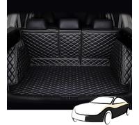 HAAXSHOC Tapis Coffre Voiture en Cuir, pour KIA NIRO 2017-2022 2023 2024 Hybrid imperméable, Anti-Rayures, antidérapant Coussin Coffre Plateau Chargement doublures Protection Accessoires,A