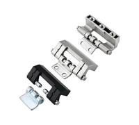 HAAYUHMWT Charnière Amovible for Porte d'armoire d'équipement Industriel Robuste, en Acier Inoxydable ou Alliage de Zinc, 1 pièce(Zinc Blackclaw Type-01)