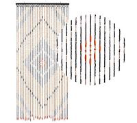HAB & GUT -DV0151- Rideau de Porte, Bois, Marron, 90 x 200 cm Bambou