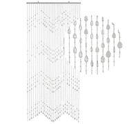 HAB & GUT -DV0273- Rideau de Porte Gouttes, Transparent, 90 x 200 cm