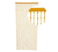 Hab & Gut -DV0386- Rideau de Porte Design : Twister, Coloris : Honey, Matière : Plastique, Taille : 90 x 200 cm