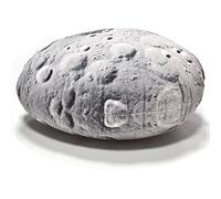 HAB & GUT -PS031- Coussins de Pierres Lune, Coussin de canapé Moelleux - DÉCLINAISONS DE Gris/Noir, 30 x 30 cm