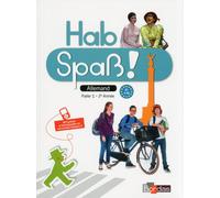 Hab Spaß ! Allemand Collège 2ème année 2014 Manuel de l'élève Livre de l'élève avec DVD - Élisabeth Lansel - Bordas - Livre DVD - Scolaire / Universitaire DVD