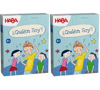 HABA 2012191003 - Qui suis-Je ? - Jeu de société pour Enfant en étain - Plus de 5 Ans (Lot de 2)