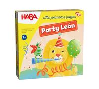 HABA 2012213002 - Mes Premiers Jeux - Party Leon, Premier Jeu de Table Mémoire de Voyage - Plus de 2 Ans