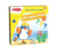 HABA 2012217003 - Mes Premiers Jeux - À l'eau, Piwi, Premier Jeu de Table Mémoire de Voyage - Plus de 2 Ans