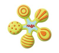 HABA - Hochet Étoile - Jouet de dentition en silicone - Dentier lavable sans BPA - Bébé - 300426