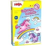 HABA 301771 - Licorne Flash Le Trésor des Nuages Jeu de Table d'accumulation pour Enfant Plus de 3 Ans