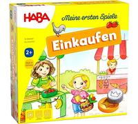 HABA 302781 - Meine Ersten Spiele - Einkaufen | Lern- Und Würfelspiel für 1-4 Spieler AB 2 Jahren