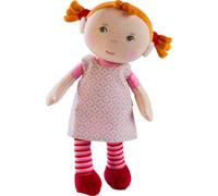 Haba 303730 - Poupée câline Roya, Poupée en tissu doux, pour bébés à partir de 1,5 ans, en polaire moelleuse, cadeau de naissance ou de baptême