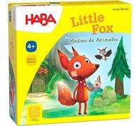 HABA 304071 - Little Fox - Médecin Animaux, Jeu de Table de Stratégie Enfants Plus 5 Ans