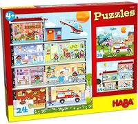 HABA Puzzle Mon petit hôpital – 3 x 24 pièces