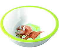 HABA 305146 Dinos Bol pour Enfant en mélamine avec Motif Dinosaure, Passe au Lave-Vaisselle, ne Glisse Pas, Blanc