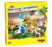HABA 305173 My Very First Educational Play Zoo-10 Educational games in 1- for Ages 3 Years and Up, English Instructions (Made in Germany)