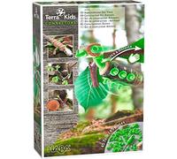 HABA 305344 Terra Kids Connectors - Construction Kit Animals - 45 Piece Set with Plastic Connectors, Cork & Hand Drill - Ages 8+, Vert