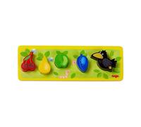 HABA 306084 - Puzzle en bois du verger, puzzle à cadre, à partir de 12 mois, Germany