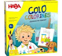 HABA 306674 - Colo Colorines Connaissez-Vous Les Couleurs ? Jeu de Table d'accumulation pour Enfant Plus de 3 Ans