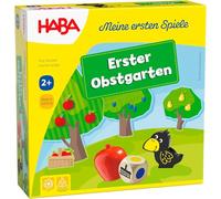 HABA 4655 - Mes premiers jeux - le premier verger - jeu éducatif de couleurs et de formes en bois - 2 ans version allemande