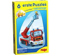 HABA Puzzles – 6 Premiers Puzzles – Véhicules