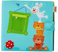 Haba - Album Photos Pour Bébé - 303143 - Album Tissu 10 Pages - Pochettes 8 Photos Format 10x15 Cm - 12 Mois +