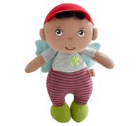 HABA Ange Gardien Oskar - Poupée en Tissu Douillette (15 cm), Cadeau de Bienvenue Parfait pour Les bébés et Les Tout-Petits - Lavable à 30 °C - 2011868001